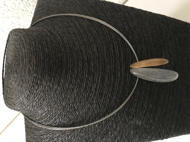 Collier EXKLUSIV, silber/gold